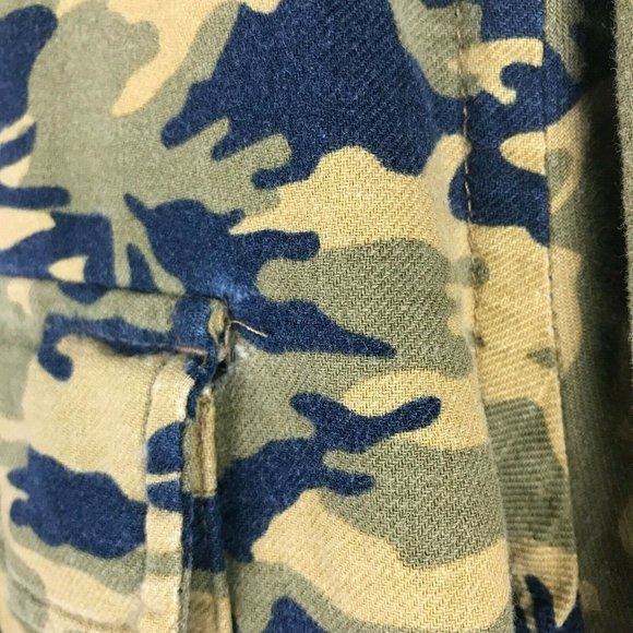 Stapleford Workwear To The State Mens Camouflage Button Up Shirt Sz Medium - Picture 7 of 9